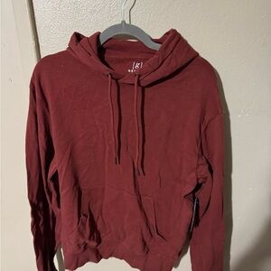 Men’s Red Hoodie Sweater